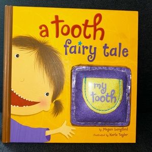 A tooth fairy tale book with pillow for tooth